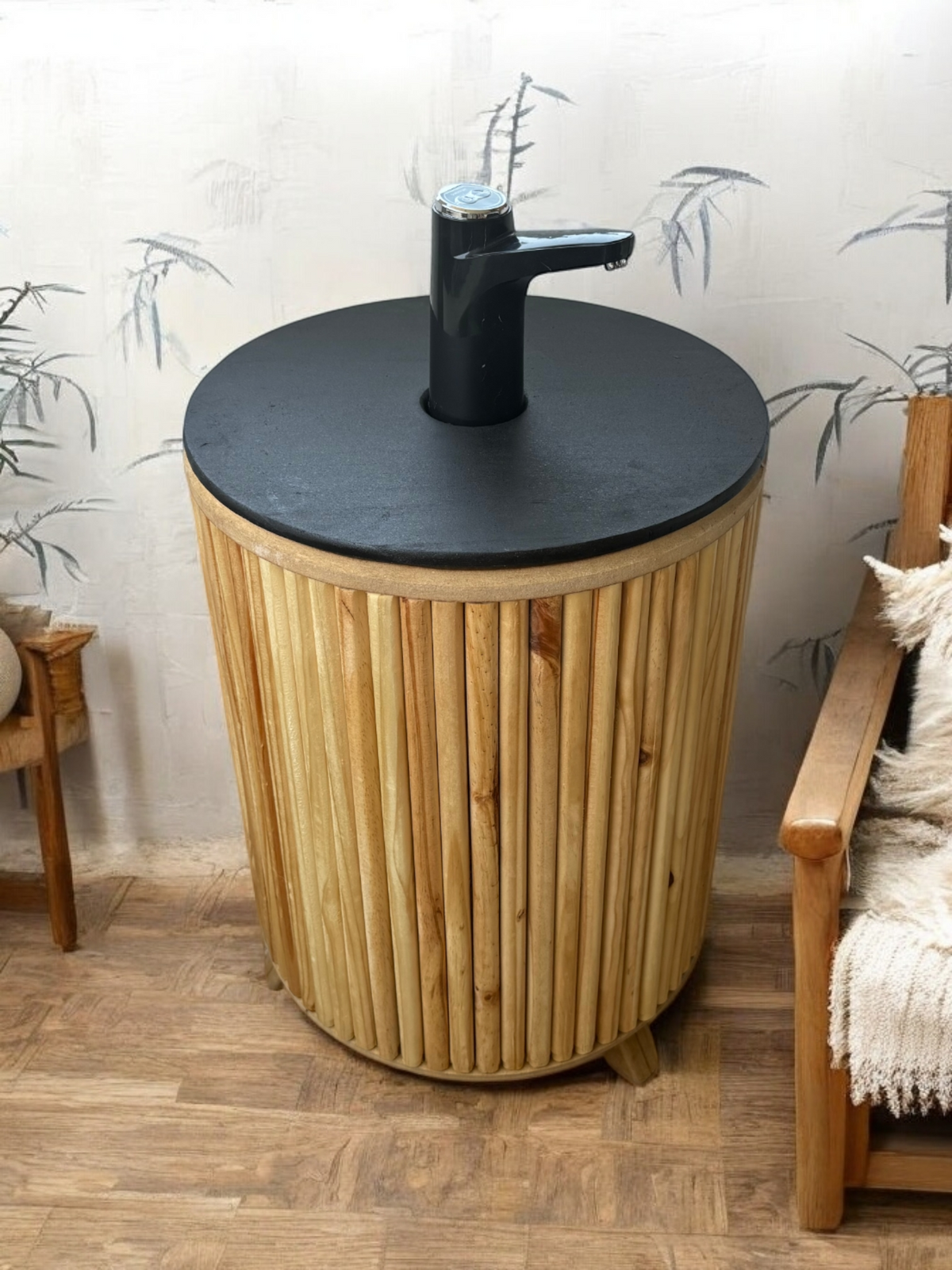 Mueble para Bidón Camel tapa Negro