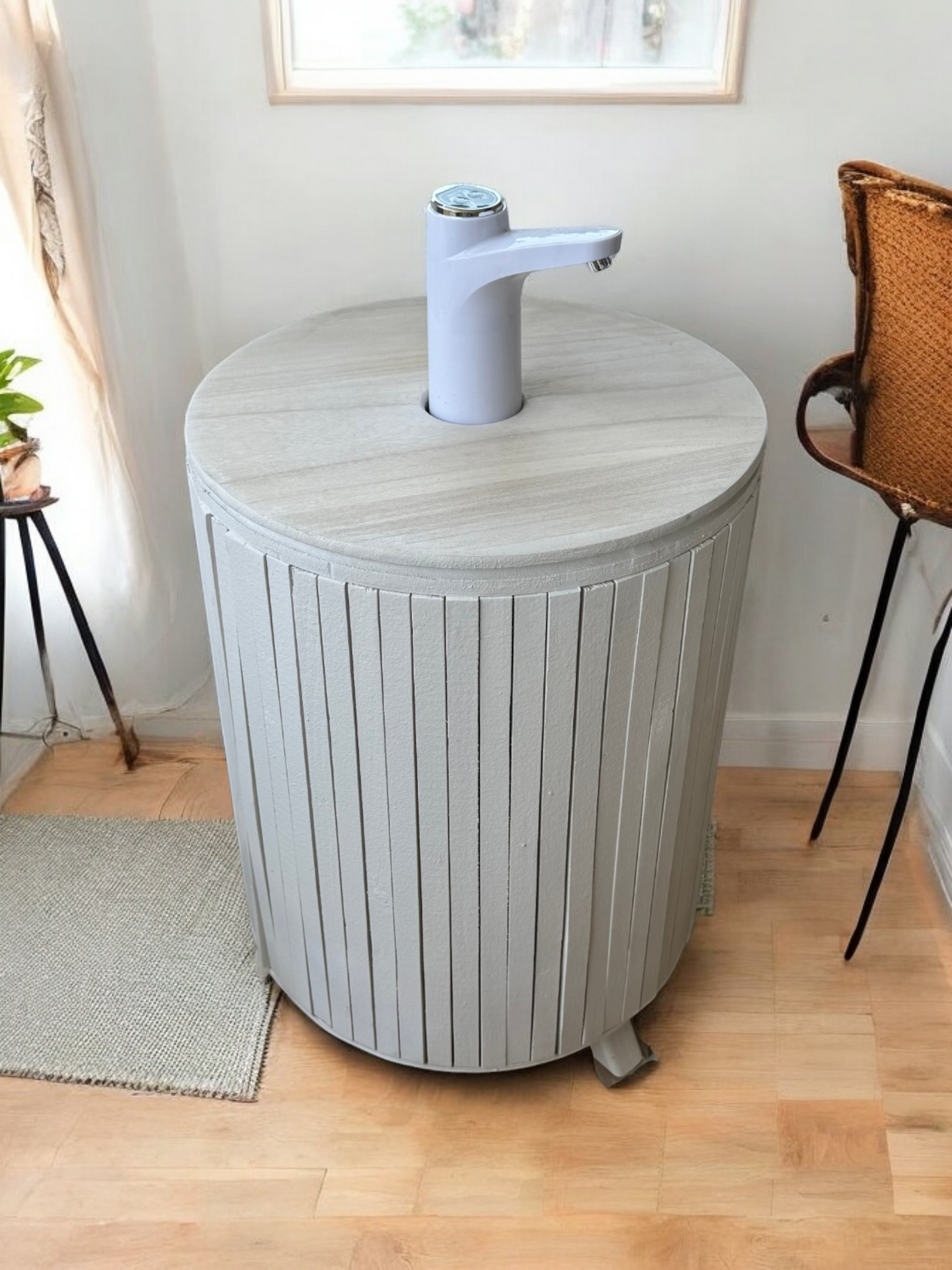 Mueble para Bidón Clásico Blanco