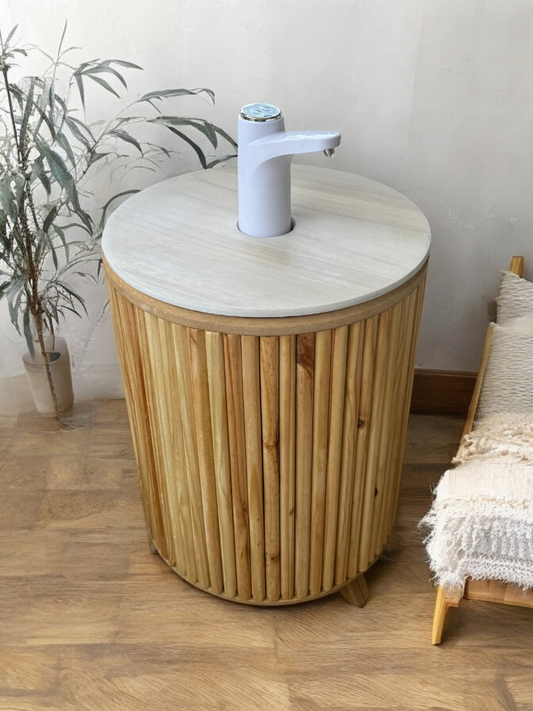 Mueble para Bidón Camel tapa Blanco