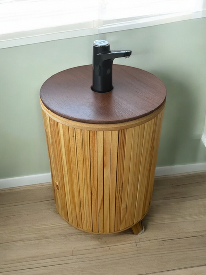 Mueble para Bidón Camel tapa Nogal