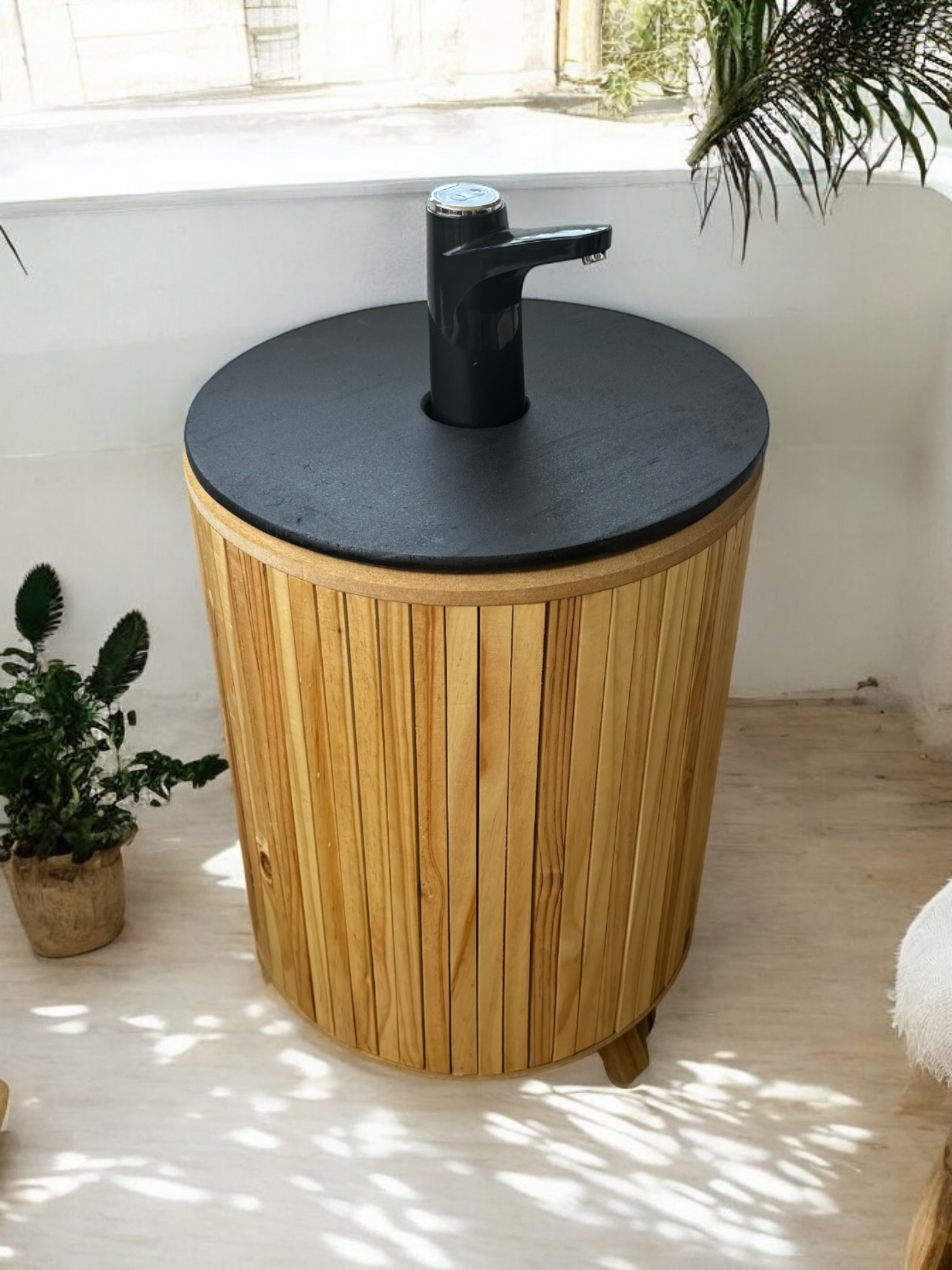 Mueble para Bidón Camel tapa Negro