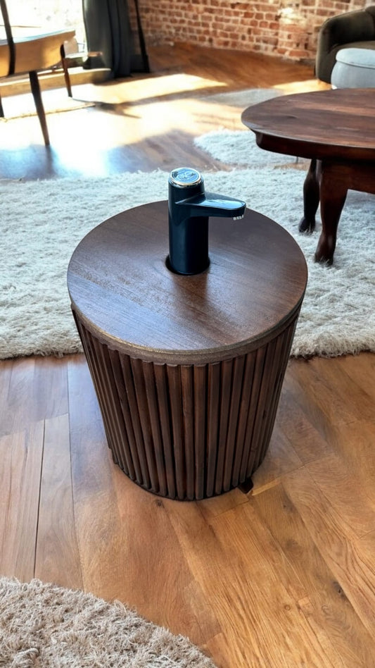 Mueble para Bidón Clásico Nogal